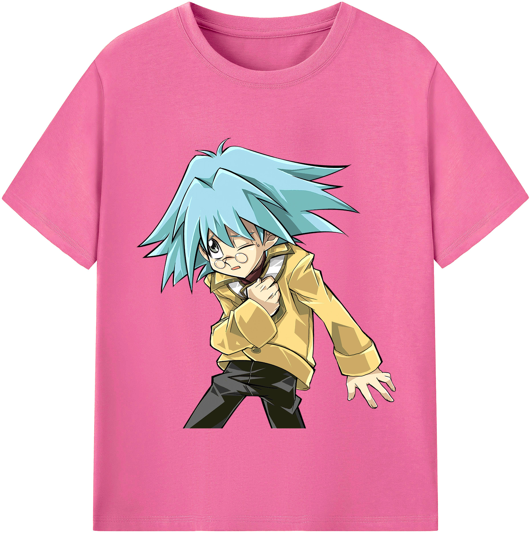 （画像用） 遊☆戯☆王 Yu-Gi-Oh! レディースカジュアルプリントTシャツ（綿100％）